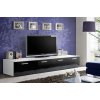 Comoda TV DUO 23 WS DU Genarom AM Alb / Negru Lucios