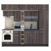 Bucatarie BIGMAR 250 A Wenge / Decor 7648