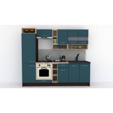 Bucatarie COSSY NEW 250 B1 Wenge / Decor 0244
