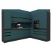 Bucatarie de colt FOLLOW 225-285 207 FRONT PAL, decor 0164 / decor 0244