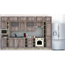 Bucatarie LEEA BEAUTY NEW 380 FRONT MDF ELBA K002 / decor 213
