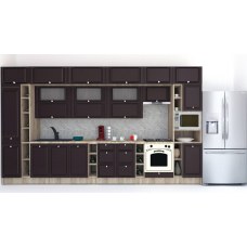 Bucatarie LEEA BEAUTY NEW 420 FRONT MDF ELBA K002 / decor 176