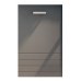 Bucatarie PAULA GRI 320 C, cu Blat Termorezistent, 320 x 60 cm