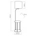 Lampadar CLEO Bej 1096
