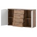 Comoda LIVORNO 45 Stejar Wotan / Alb