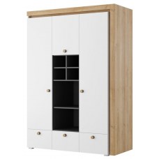 Dulap RIVA 1 Negru Mat/DRI/BI