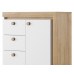 Comoda RIVA 4 Negru Mat/DRI/BI