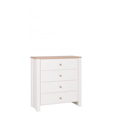 Comoda BERG Reg 13 Crem / Stejar Zloty