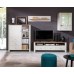 Comoda TV BERG Reg 5 Crem / Stejar Zloty