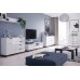 Comoda MEGAN 01 Genarom Alb / Alb Lucios
