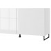 Comoda MEGAN 01 Genarom Alb / Alb Lucios