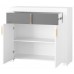 Comoda PICOLO 05 Genarom Alb / Gri