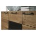 Comoda MOSAIC 45 Stejar Miodowy / Negru