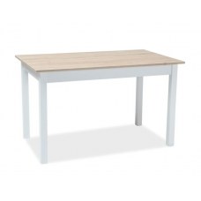Masa extensibila HORACY 125 Genarom SN Stejar / Alb