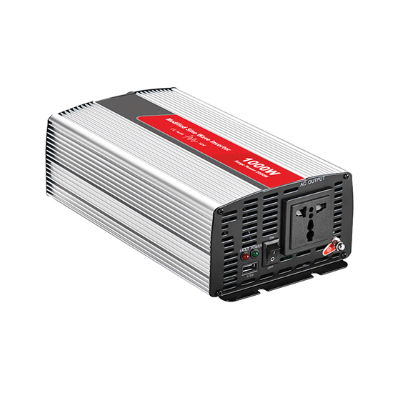 1000W Car Power Inverter, Modified Sine Wave, DC 12 Volt to 220 Volt AC