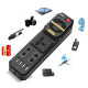 200W Car Power Inverter, DC 12V/24V to 220V AC