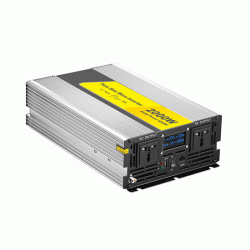 2500W Pure Sine Wave Inverter, DC 12 Volt to 110 Volt AC