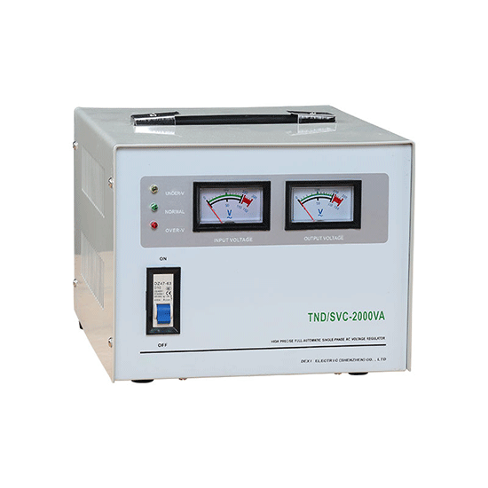 2kVA Single Phase Servo Controlled Voltage Stabilizer