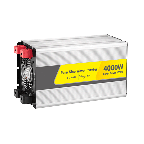4000W Pure Sine Wave Inverter, DC 12 Volt to 220 Volt AC