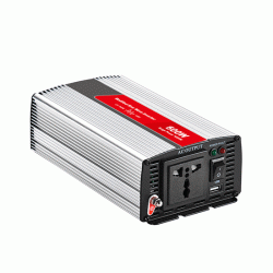 600W Car Power Inverter, Modified Sine Wave, DC 12 Volt to 110 Volt AC