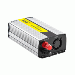 600W Pure Sine Power Inverter, DC 12 Volt to 220 Volt AC