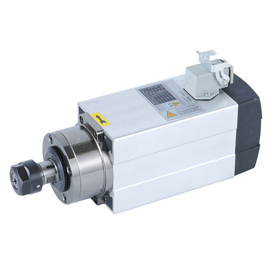 6 kW Air Cooled Spindle Motor for CNC Machine, 18000rpm, 3.18Nm, ER32