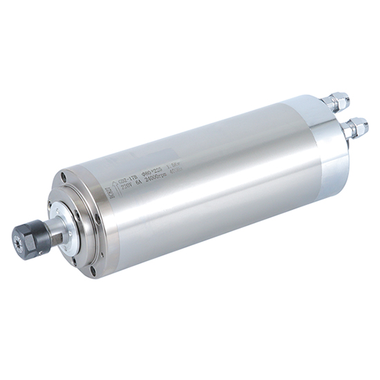 1.5 kW CNC Spindle Motor, Water Cooled, Ø65mm, 24krpm, ER11/ ER16 Collet