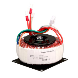 120VA Toroidal Transformer for Audio Amplifiers, 230V AC, 2x12V AC