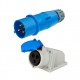 32A Male and Female Connector, 3 Pin, IP44