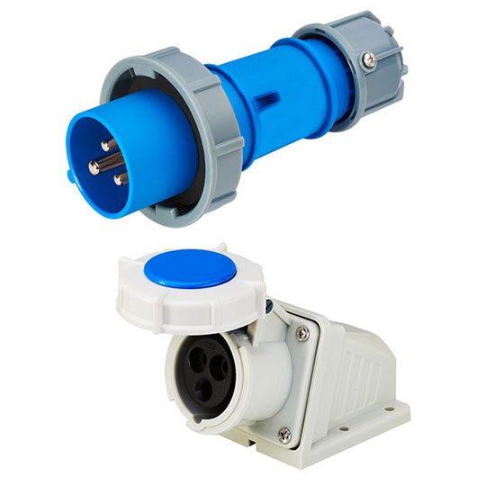 3 Pin Waterproof Connector, 16A, IP67