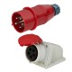 16A Industrial Plug and Socket, 5 Pin, IP44