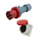 5 Pin Industrial Connector, 63A, IP44