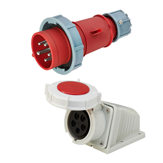 5 Pin Waterproof Connector, 16A, IP67