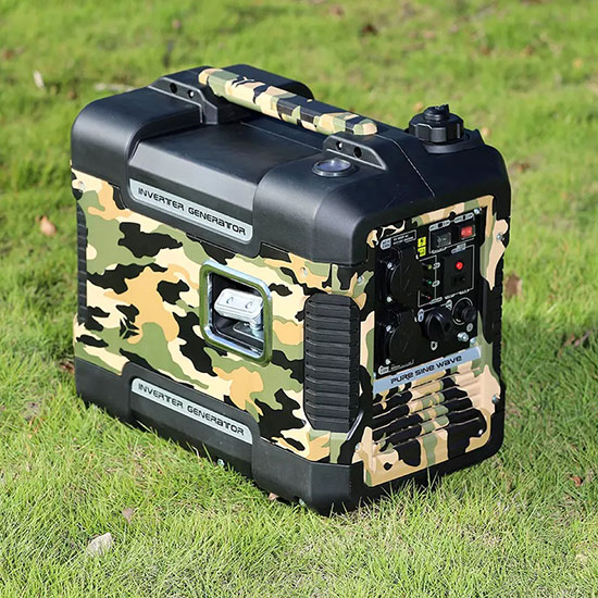 2 kW Inverter Generator, Gasoline Powered