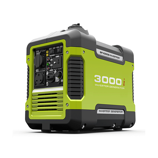 3 kW Inverter Generator, Gasoline Powered
