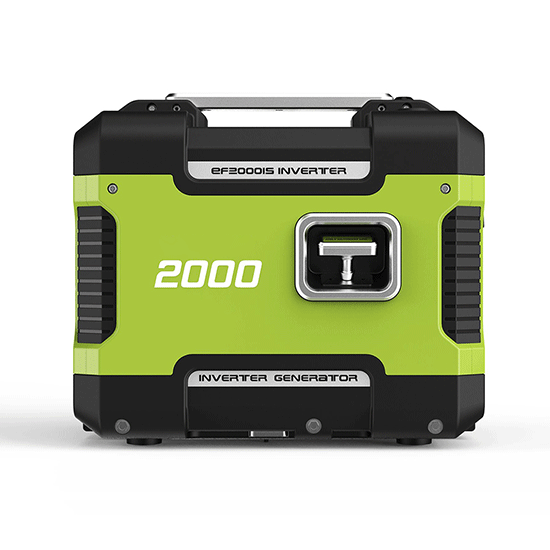 2 kW Inverter Generator, Gasoline Powered
