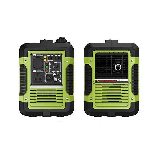 2 kW Inverter Generator, Gasoline Powered