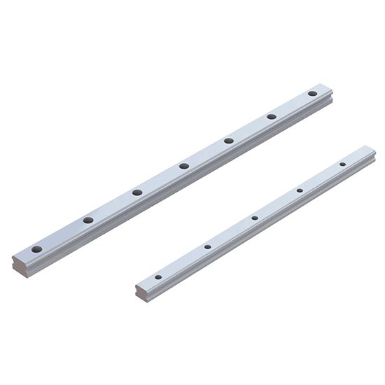 Linear Slide Rail, Low Profile Ball Type, with Flange Block, Assembly