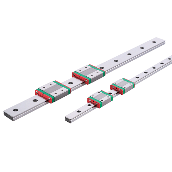 Miniature Linear Slide Rail, with Square Block