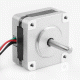 NEMA 16 Stepper Motor, 0.9°, 39*39mm, 2 Phase, 4 & 6 Wires