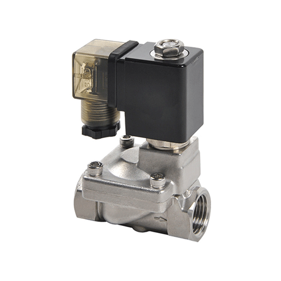 Solenoid Valve, 2 Way, NO/NC, 12V/24V/110V/220V for Air/Water/Oil