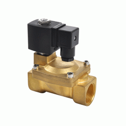Solenoid Valve for Air Water Oil, 2 Way, NO/NC, 12V/24V/110V/220V