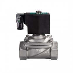 Low Pressure Solenoid Valve for Air/Gas/Water/Oil, 2 Way, 12V/24V/110V/240V