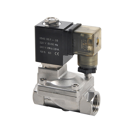 Solenoid Valve, 2 Way, NO/NC, 12V/24V/110V/220V for Air/Water/Oil