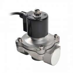 Water Solenoid Valve, 2 Way, NC, 12V/24V/110V/220V