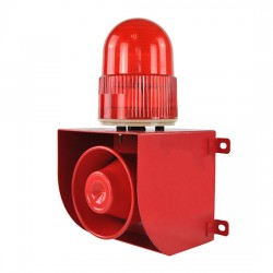 Audible Visual Alarm, 120dB, DC24V/48V, AC110V/220V, IP65