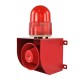 Audible Visual Alarm, 120dB, DC24V/48V, AC110V/220V, IP65