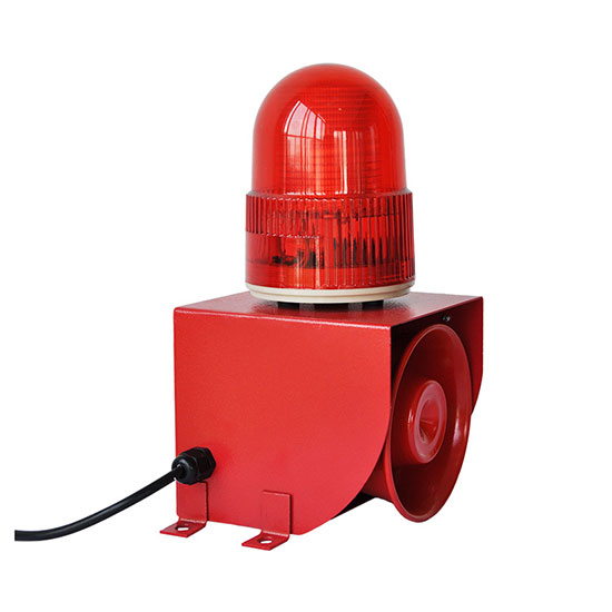 Audible Visual Alarm, 120dB, DC24V/48V, AC110V/220V, IP65