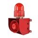 Audible Visual Alarm, 0~120dB, DC24V/48V, AC110V/220V, IP65