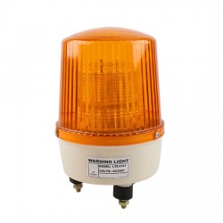 LED Flashing Beacon, 12V/24V DC, 110V/220V AC, Φ164mm